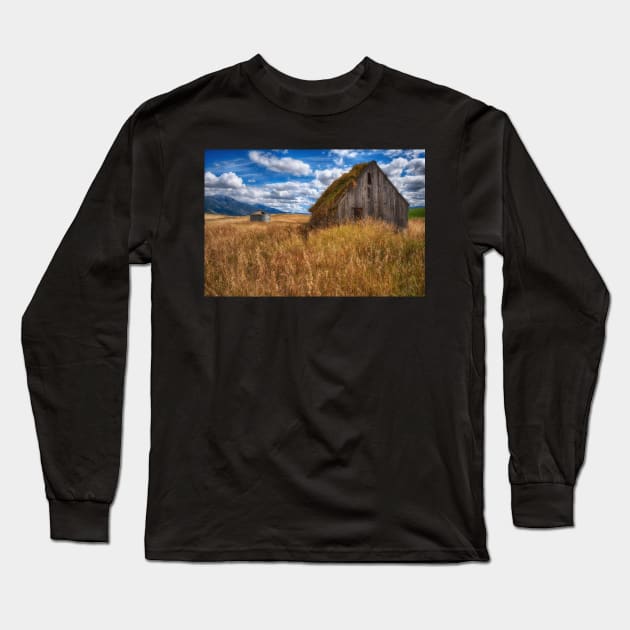 Remnants of Farm Life Long Sleeve T-Shirt by StacyWhite